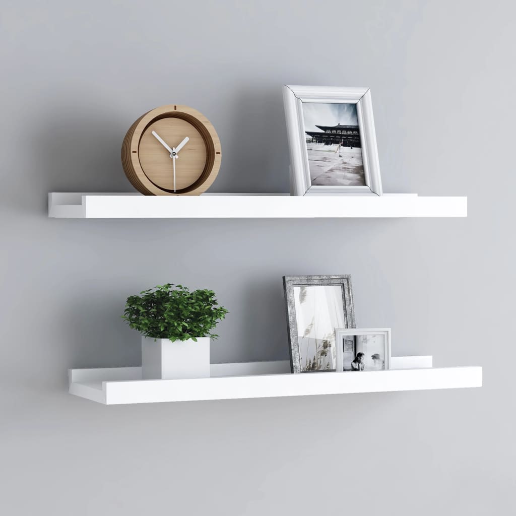 vidaXL Wall Shelves Floating Shelves Wall Mounted Display Shelves for Book