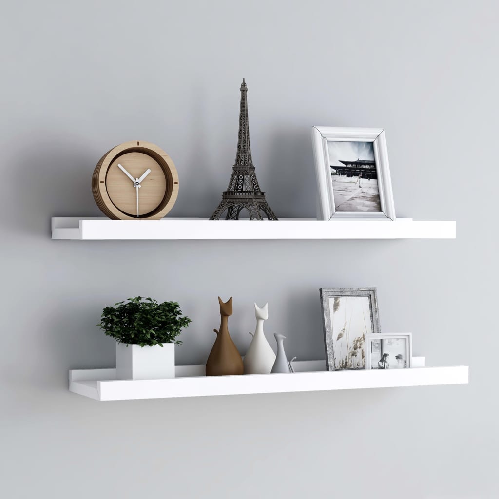 vidaXL Wall Shelves Floating Shelves Wall Mounted Display Shelves for Book