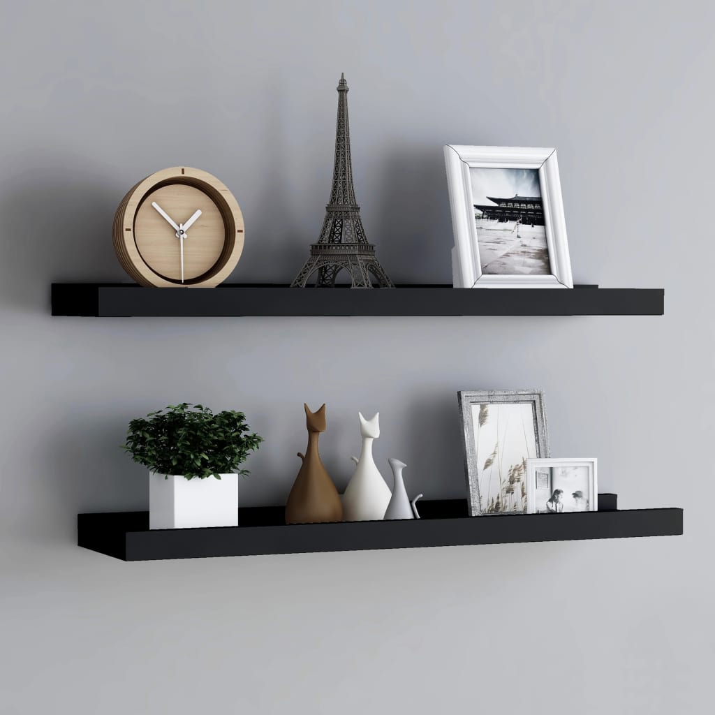 vidaXL Wall Shelves Floating Shelves Wall Mounted Display Shelves for Book